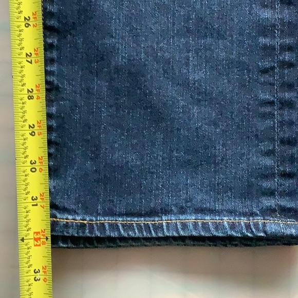 AG Adriano Goldschmied Everett Slim Straight Jeans Dark Wash Size 36x34 - Picture 7 of 9